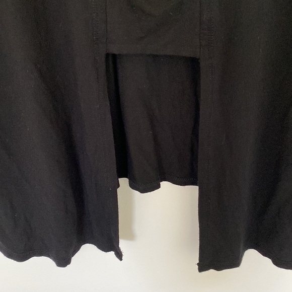 LOVEAPPELLA Leander Cutout Back Swing Knit Top, Small - Picture 7 of 8